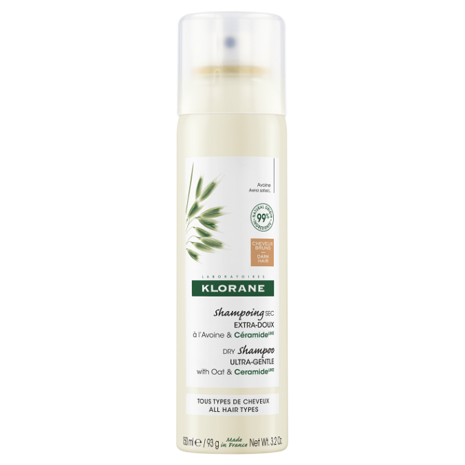 KLORANE Suchý šampón ovos-tmavé vlasy 150 ml kúpite na Mojalekaren.sk