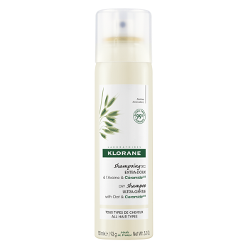 KLORANE Suchý šampón ovsom a ceramidy 150 ml (Dermokozmetika suché šampóny)