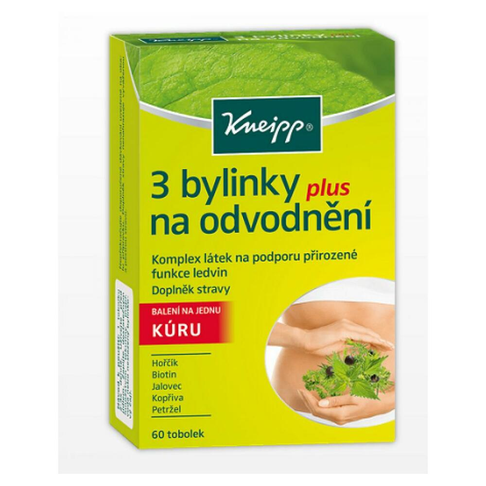 KNEIPP 3 bylinky na odvodnenie plus 60 kapsúl kúpite na Mojalekaren.sk