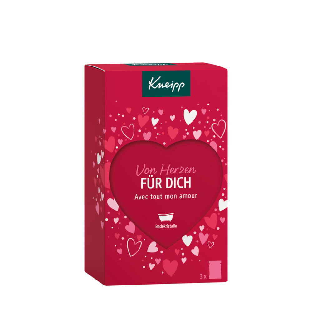 KNEIPP Pre Teba Soľ do kúpeľa 3 x 60 g Darčekové balenie