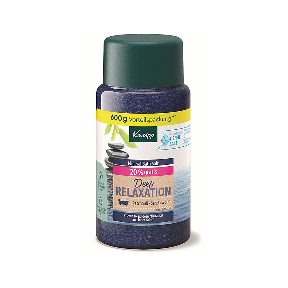 KNEIPP Intenzívna relaxácia soľ do kúpeľa 600 g