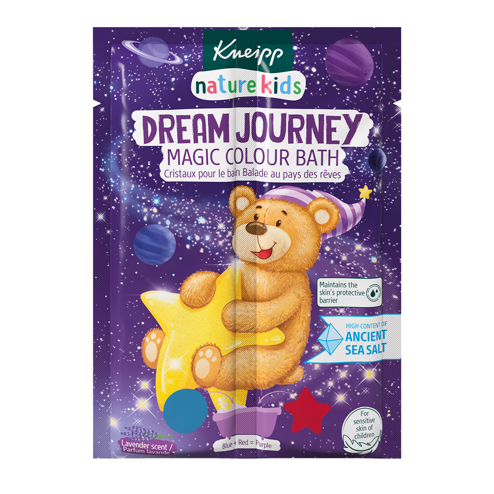 KNEIPP Nature kids farebná soľ do kúpeľa malý rojko 2 x 20 g