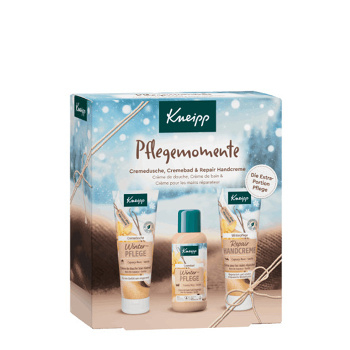 KNEIPP Zimná starostlivosť Darčekové balenie 2 x 75 + 100 ml (Kozmetické balíčky) - Prírodné