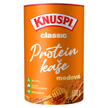 KNUSPI Classic protein kaša medová 500 g