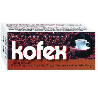 E-shop NATURVITA Kofex prírodný kofeín guarana 80 tabliet