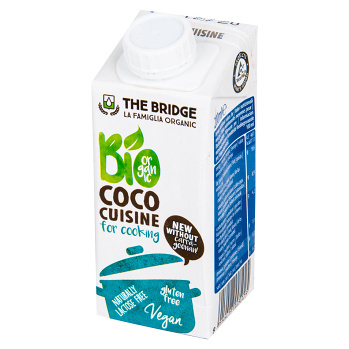 THE BRIDGE Kokosová alternatíva smotany na varenie 200 ml BIO