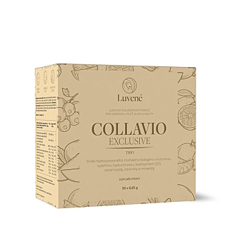 LUVENÉ COLLAVIO Kolagén drink Collavio Exclusive TRIO 30 sáčkov (Vitamíny na pleť) - Viaczložkové
