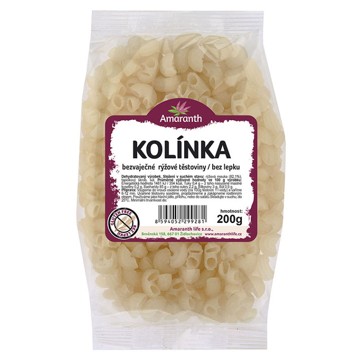 AMARANTH Kolienka ryžová 200 g