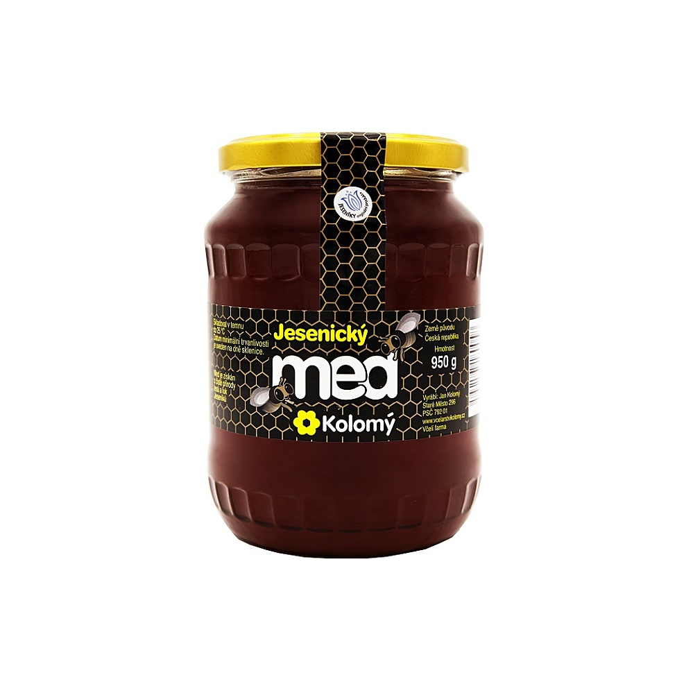 E-shop KOLOMÝ Lesný med 950 g
