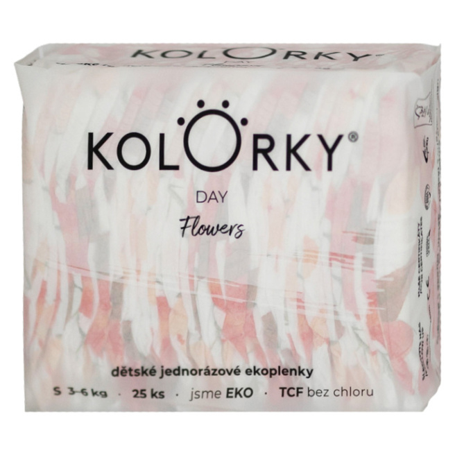 KOLORKY DAY Kvety veľ. S (3-6 kg) 25 ks