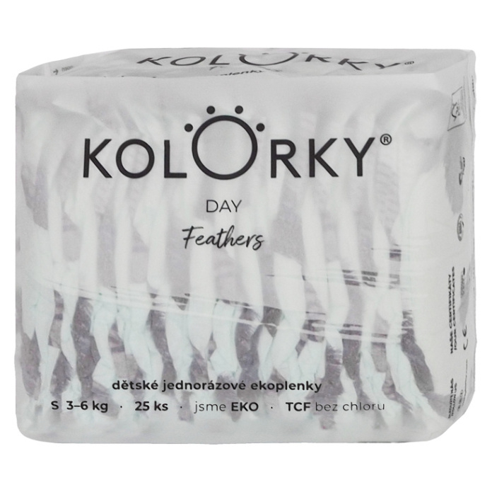 KOLORKY DAY Perie veľ. S (3-6 kg) 25 ks kúpite na Mojalekaren.sk