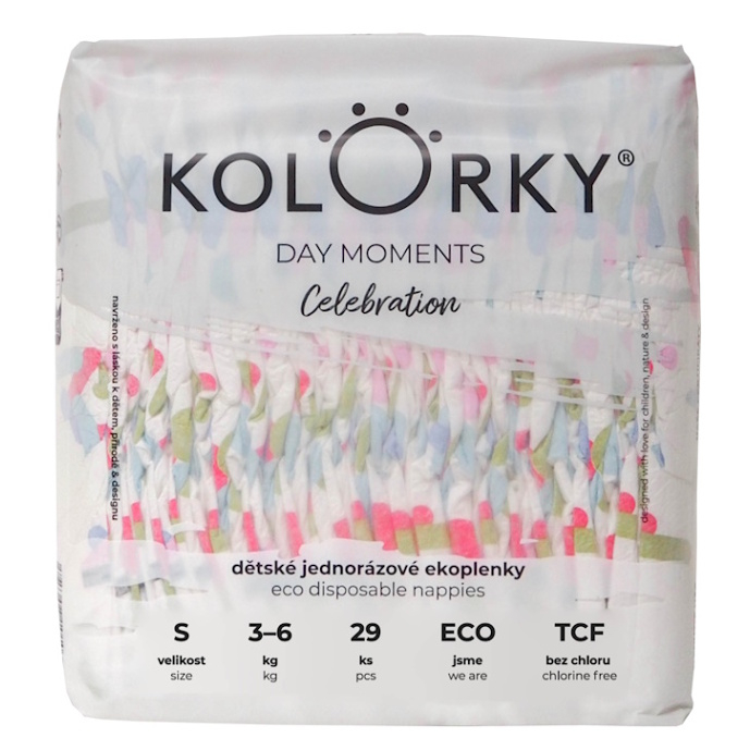 KOLORKY DAY MOMENTS Oslava veľ. S (3-6 kg) 29 ks kúpite na Mojalekaren.sk