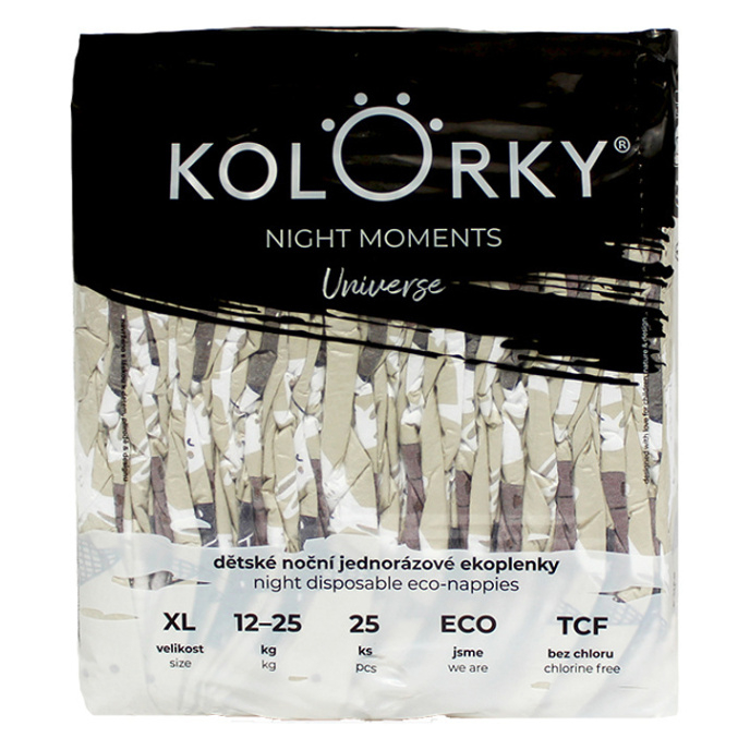 KOLORKY NIGHT MOMENTS Vesmír veľ. XL (12-25 kg) 25 ks kúpite na Mojalekaren.sk