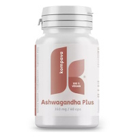 KOMPAVA Ashwagandha plus 350 mg 60 kapsúl