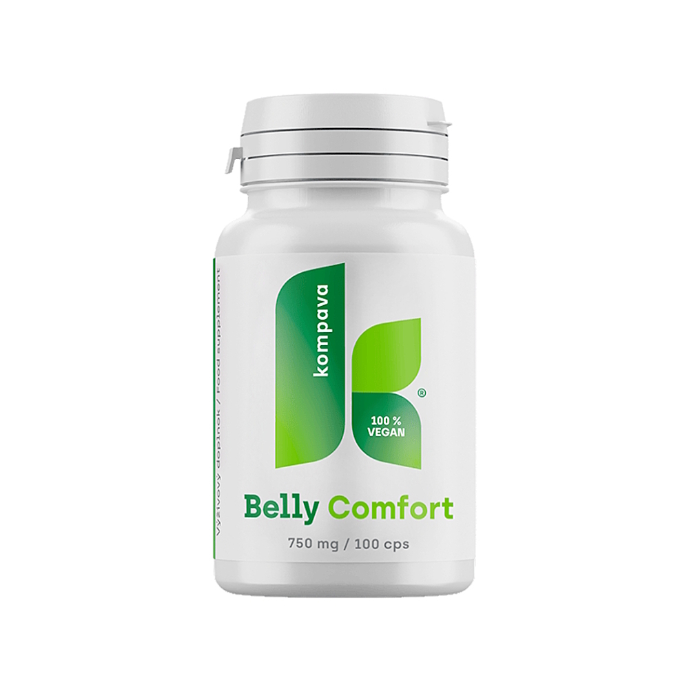 KOMPAVA Belly Comfort 750 mg 100 kapsúl kúpite na Mojalekaren.sk