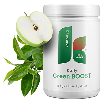 KOMPAVA Daily Green BOOST 280 g 40 dávok (Chudnutie, diéta) - Viaczložkové