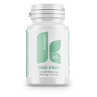 KOMPAVA DAO Vital 400 mg 60 kapsúl