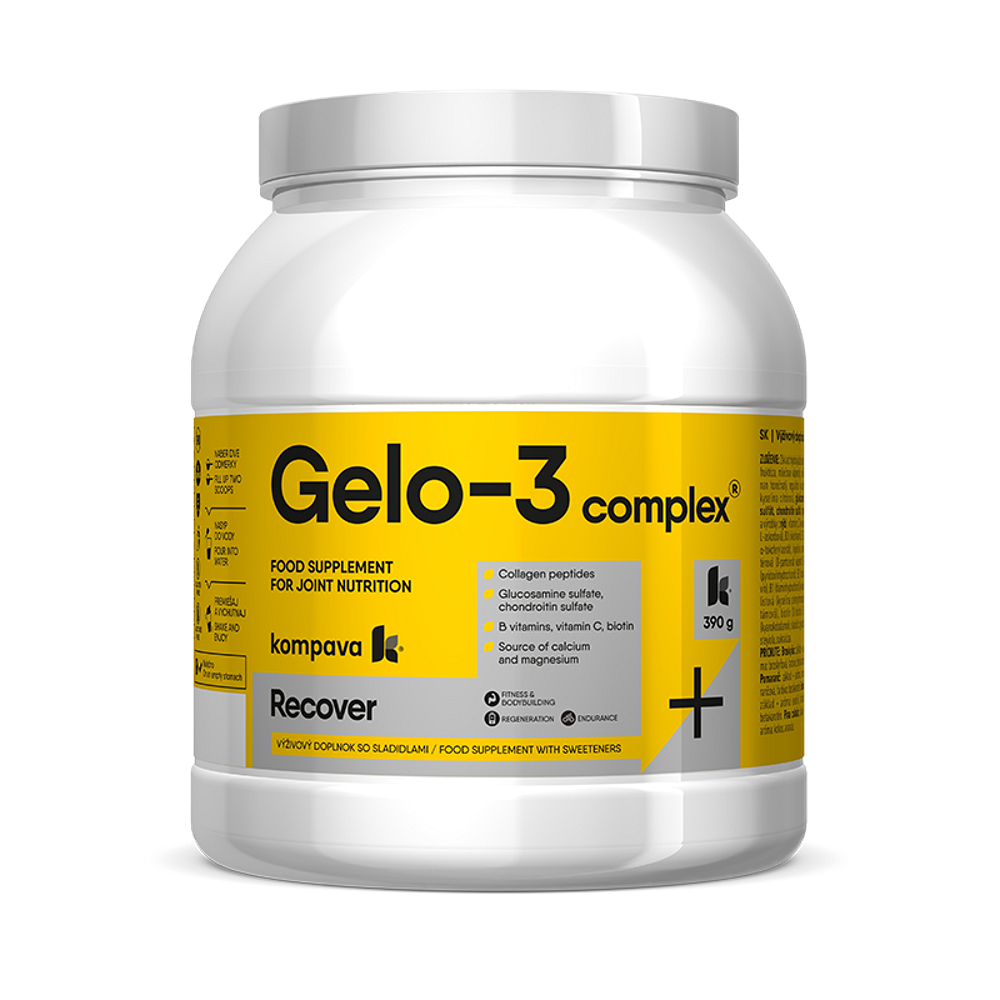 Kompava Gelo-3 complex prášok s vitamínmi príchuť Orange 390 g kúpite na Mojalekaren.sk