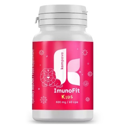 KOMPAVA ImunoFit KIDS 400 mg 60 kapsúl kúpite na Mojalekaren.sk