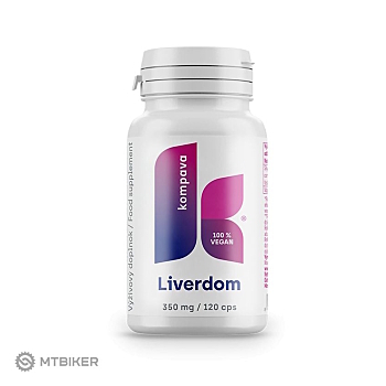 KOMPAVA Liverdom 350 mg 120 kapsúl (Detoxikácia pečene)