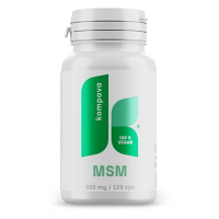 KOMPAVA MSM 500 mg 120 kapsúl