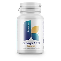 KOMPAVA Omega-3 TG premium 100 kapsúl