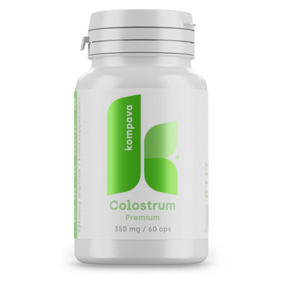KOMPAVA Premium colostrum 350 mg 60 kapsúl kúpite na Mojalekaren.sk