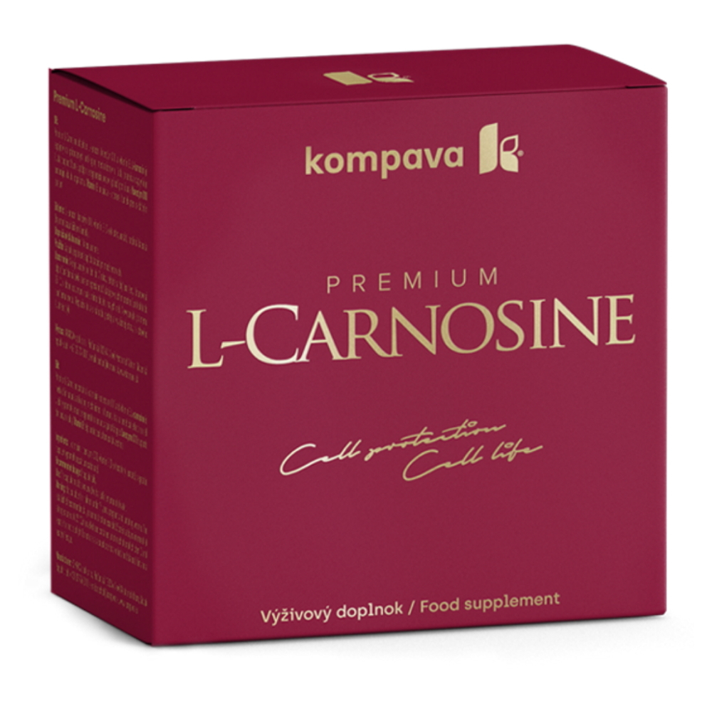 Kompava Premium L-Carnosine + AF kapsuly s vitamínom E 60 cps kúpite na Mojalekaren.sk
