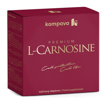 KOMPAVA Premium l-carnosine 60 kapsúl