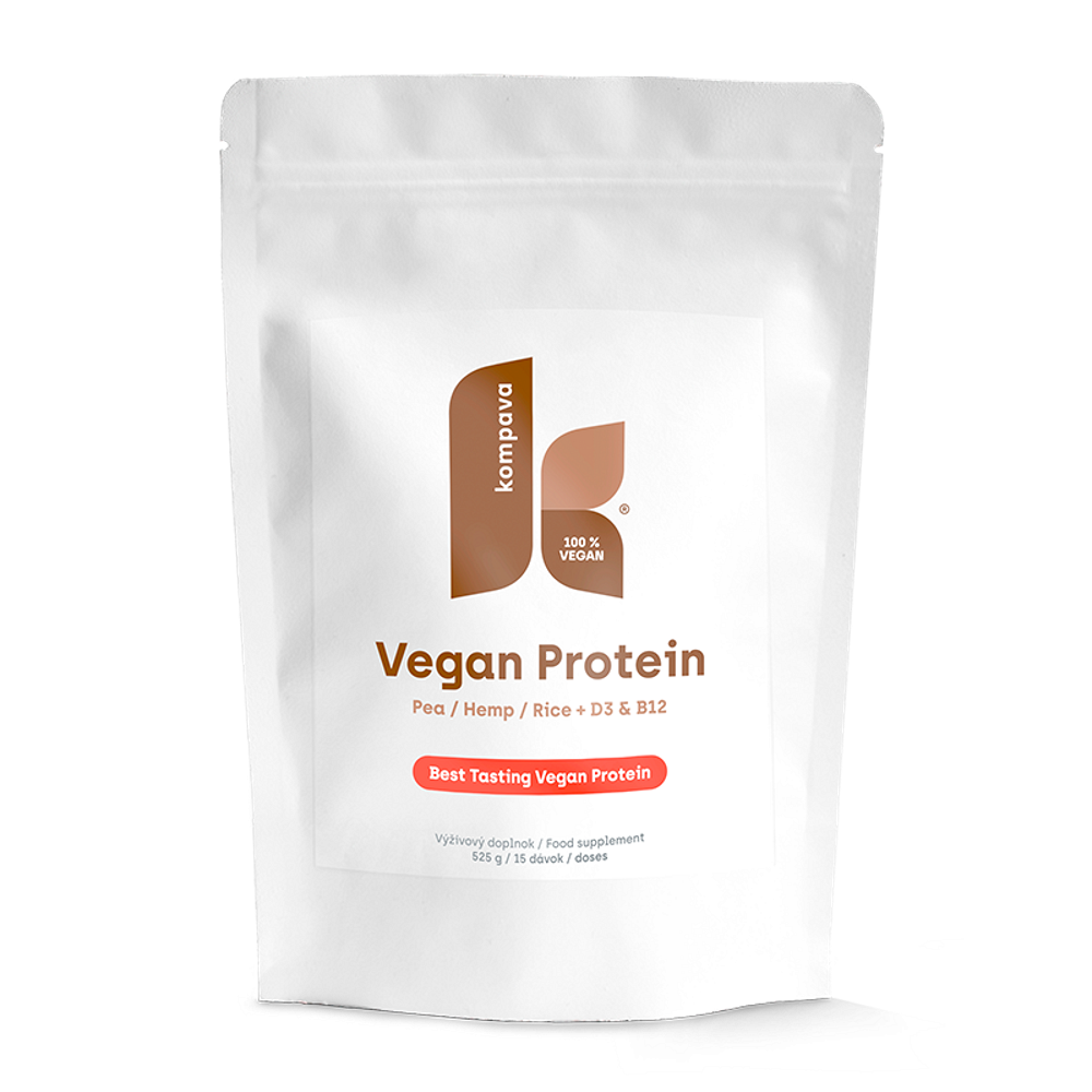 Kompava Vegan Protein vegánsky proteín príchuť Chocolate/Orange 525 g kúpite na Mojalekaren.sk