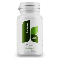 KOMPAVA Yucca shidigera 450 mg 120 kapsúl