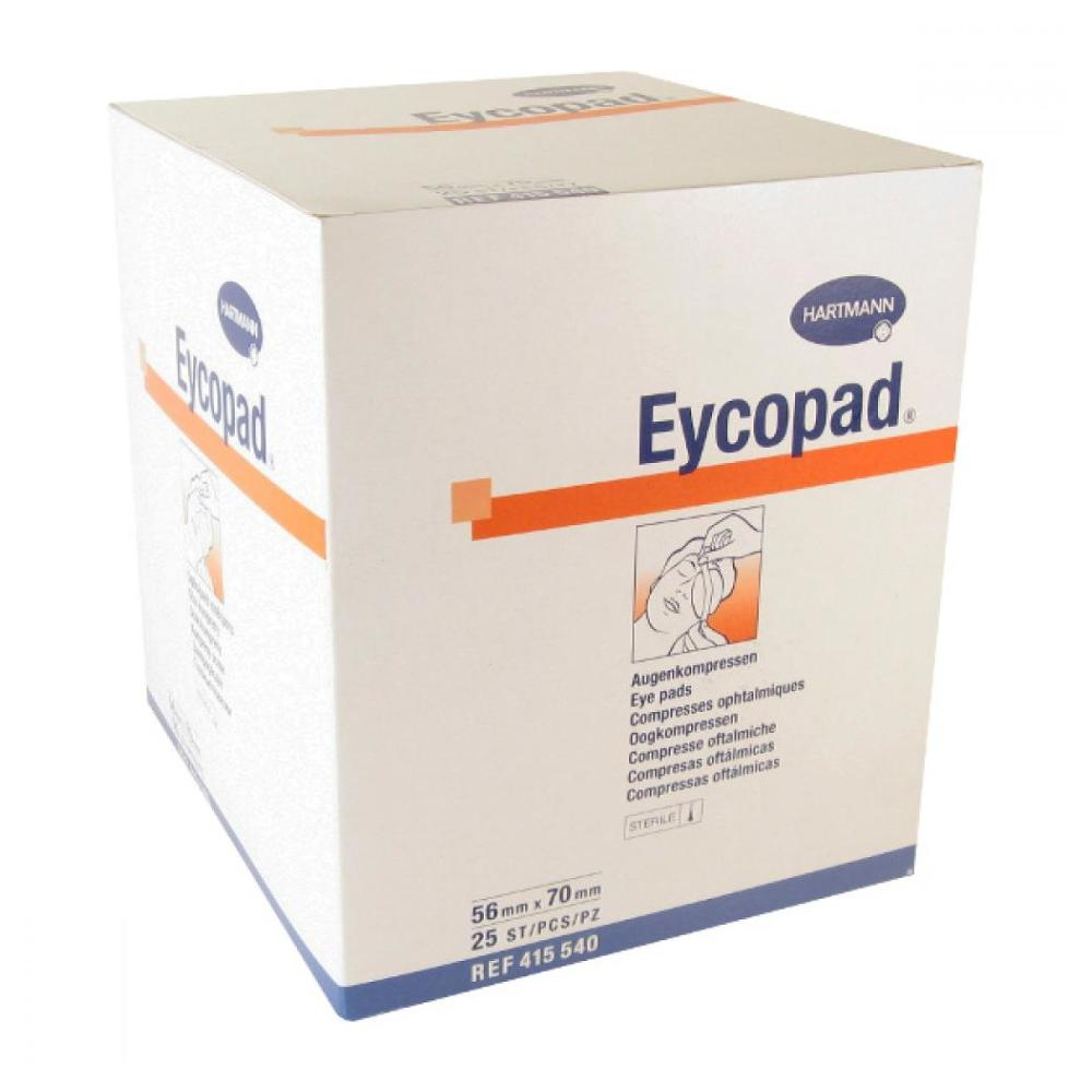 E-shop Kompres Eycopad ster. 56 x 70 mm / 25 ks 4155407