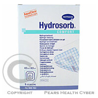 Kompres Hydrosorb Comfort sterilný 4.5 x 6.5 cm / 5 ks