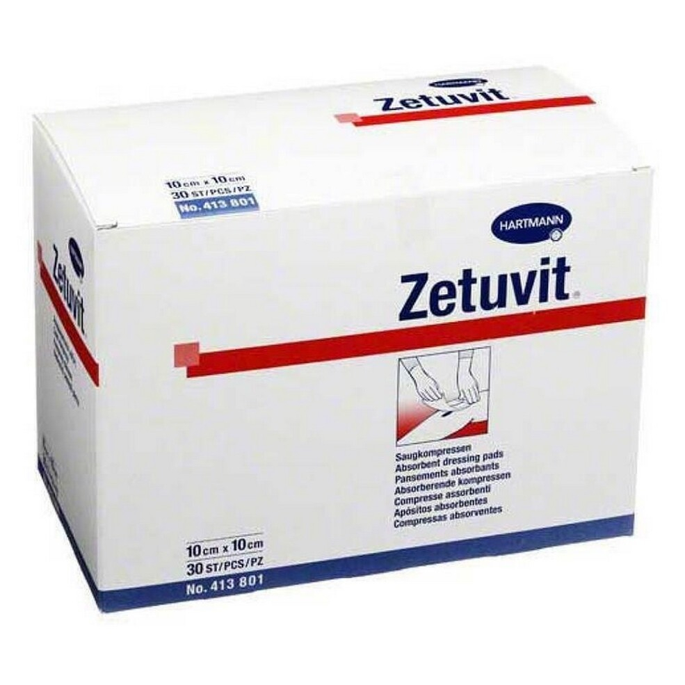ZETUVIT kompres nester.10x10cm / 30ks 4138016