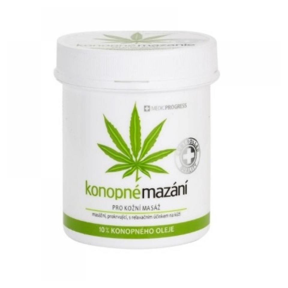 E-shop MEDICPROGRESS Konopné mazanie 10% 250 ml