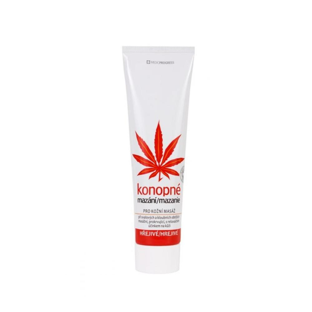 MEDICPROGRESS Konopné mazanie hrejivé 100 ml