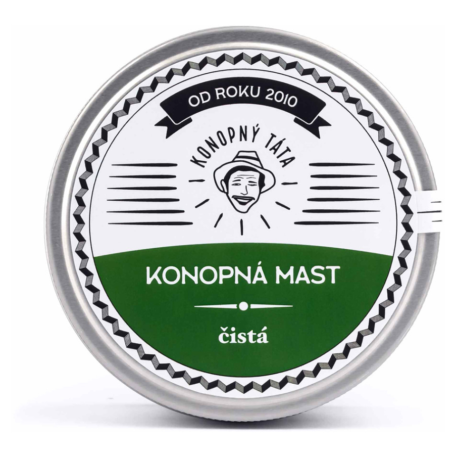 E-shop KONOPNÝ TÁTA Konopná masť čistá 200 ml