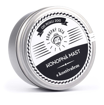 KONOPNÝ TÁTA Konopná masť s kostihojom 200 ml (Prírodná starostlivosť o telo)