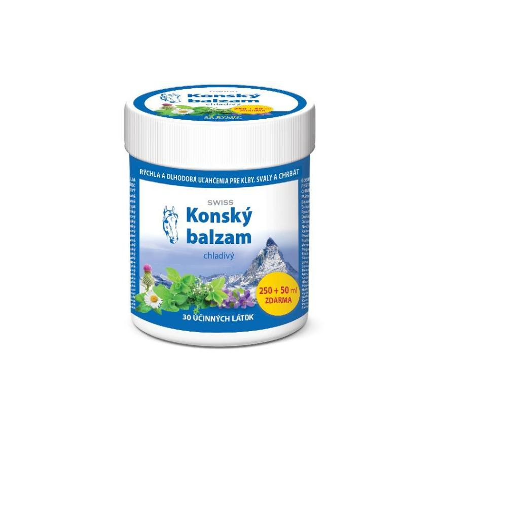 E-shop Konský balzam SWISS chladivý 250+50ml