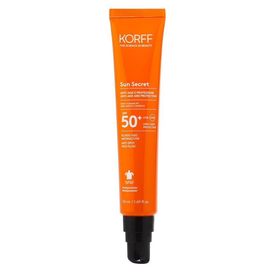 KORFF Sun Secret Pleťový fluid na problematickú pleť SPF 50+ 50 ml