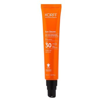 KORFF Sun Secret Pleťový fluid SPF 30 50 ml (Opaľovacie krémy) - Vodeodolné
