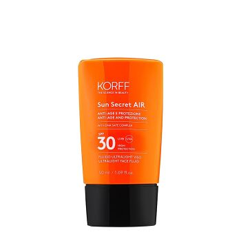 KORFF Sun Secret Ultraľahký pleťový fluid SPF30 50 ml (Opaľovacie krémy) - Vodeodolné