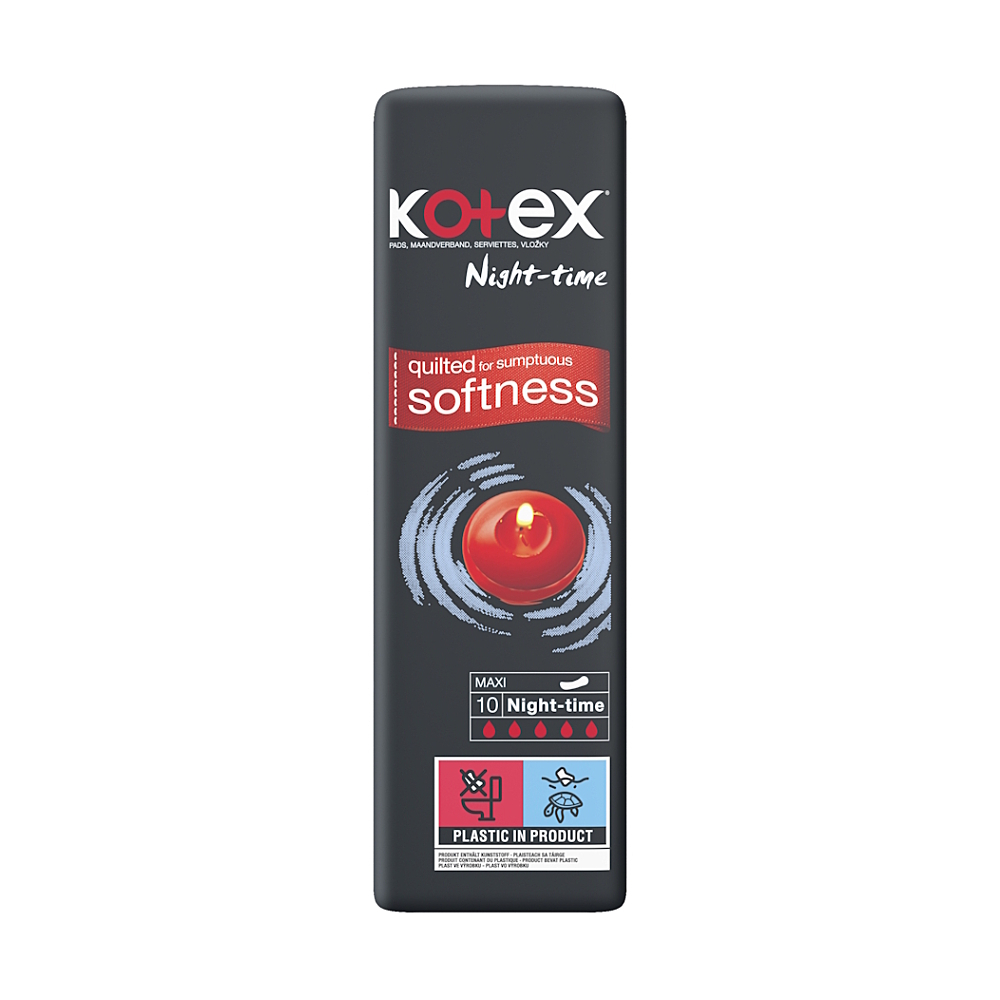 KOTEX Maxi Night vložky 10 ks