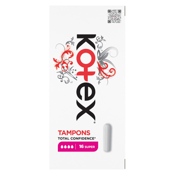 Kotex Tampóny Super 16 kusov (Tampóny) - Super
