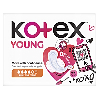 KOTEX YOUNG Day vložky 9ks