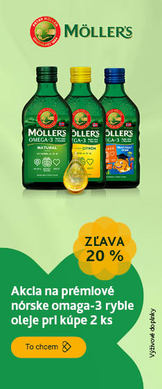 MÖLLER´S zľava 20 % na 2 ks