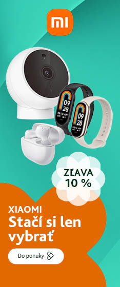 XIAOMI zľava 10 %