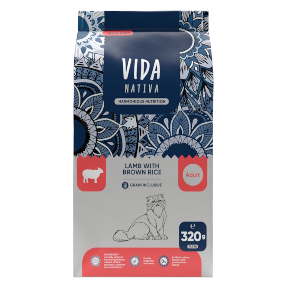 KRAFTIA Vida Nativa Adult Lamb & Rice granule pre mačky, Hmotnosť balenia (g): 7 kg