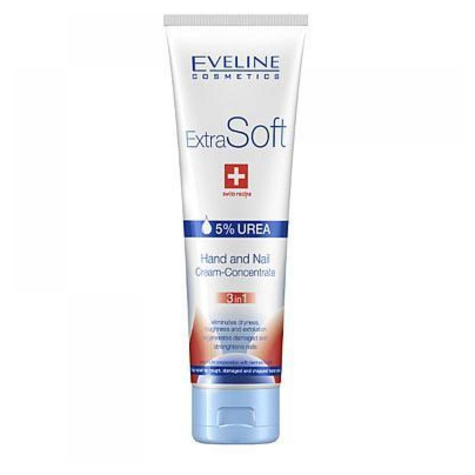 Eveline Krém na ruky a nechty Extra Soft 3v1 100 ml