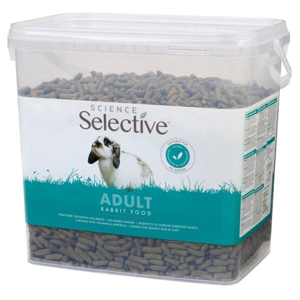 E-shop SUPREME Science Selective rabbit adult krmivo pre dospelých králikov vedro 3 kg